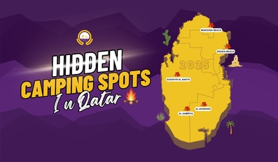 DISCOVER THE HIDDEN CAMPING SPOTS IN QATAR 2025